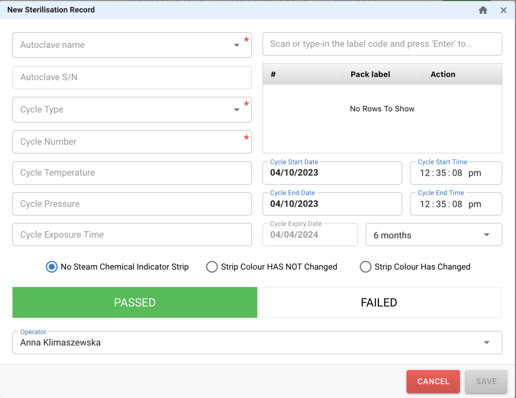 Digitalise Your Practice with the New Sterilisation Journal! Praktika