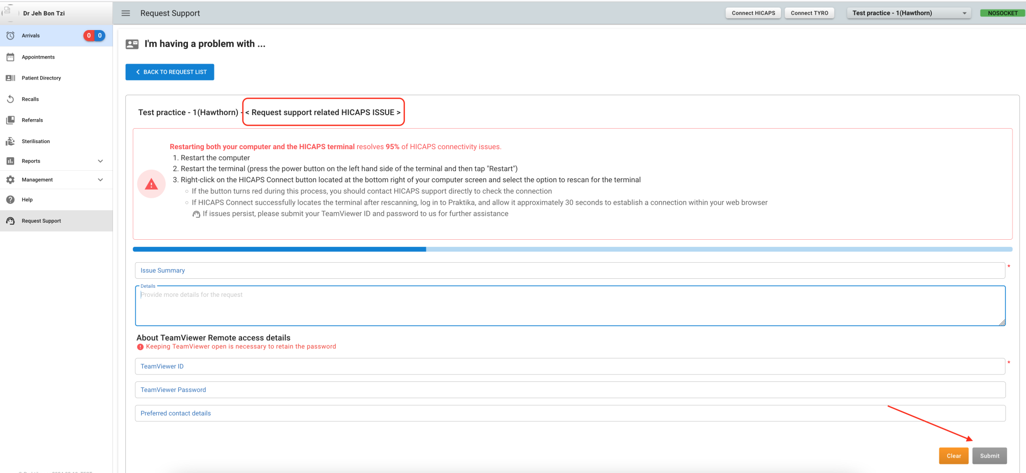 New Feature Alert – Request support directly from the Praktika ...